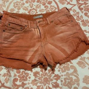 Free People size 28, denim shorts